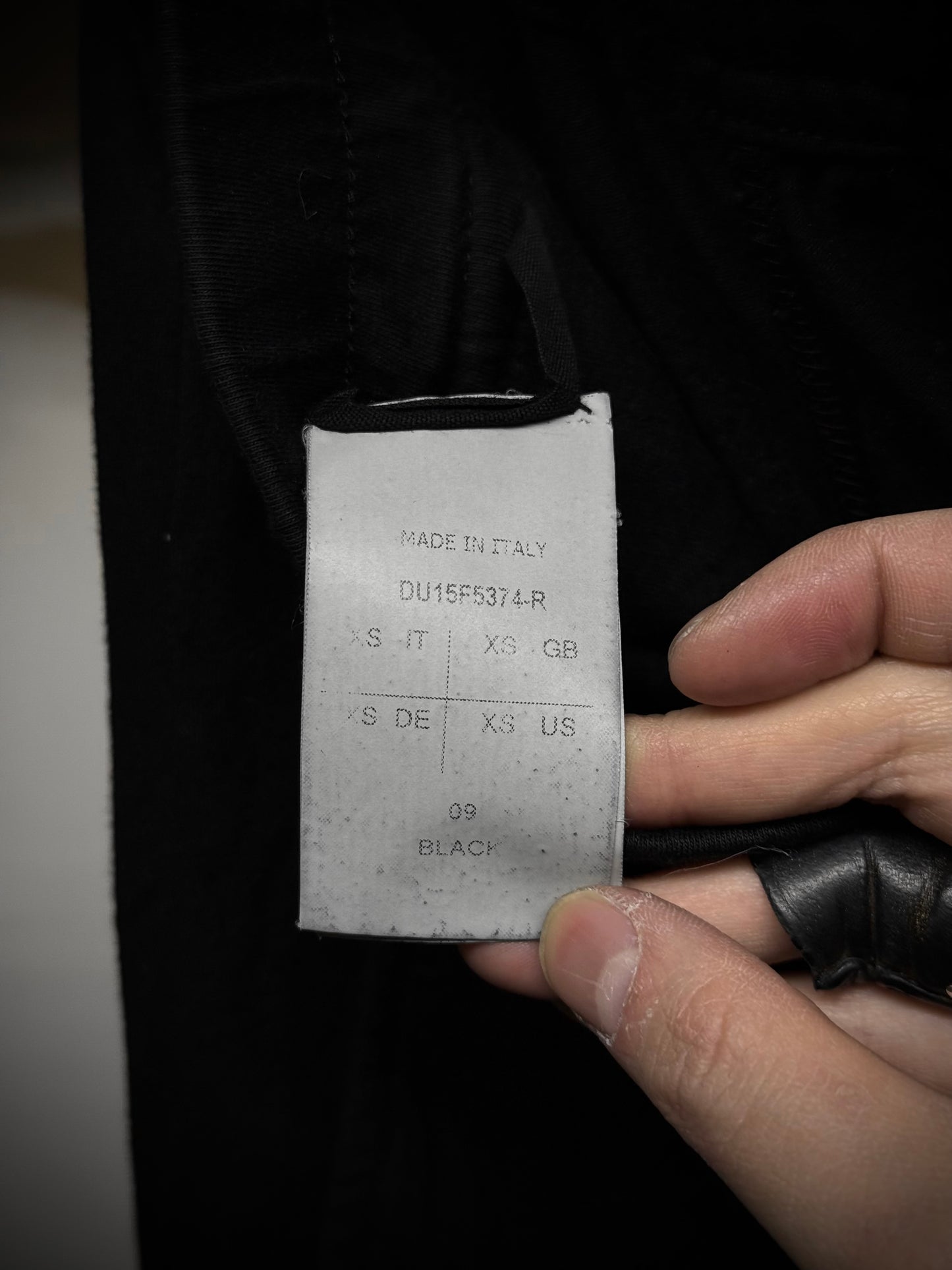 Rick Owens DRKSHDW AW15 "SPHINX" Drop-crotch Pants detail | DRIEW GARMENTS
