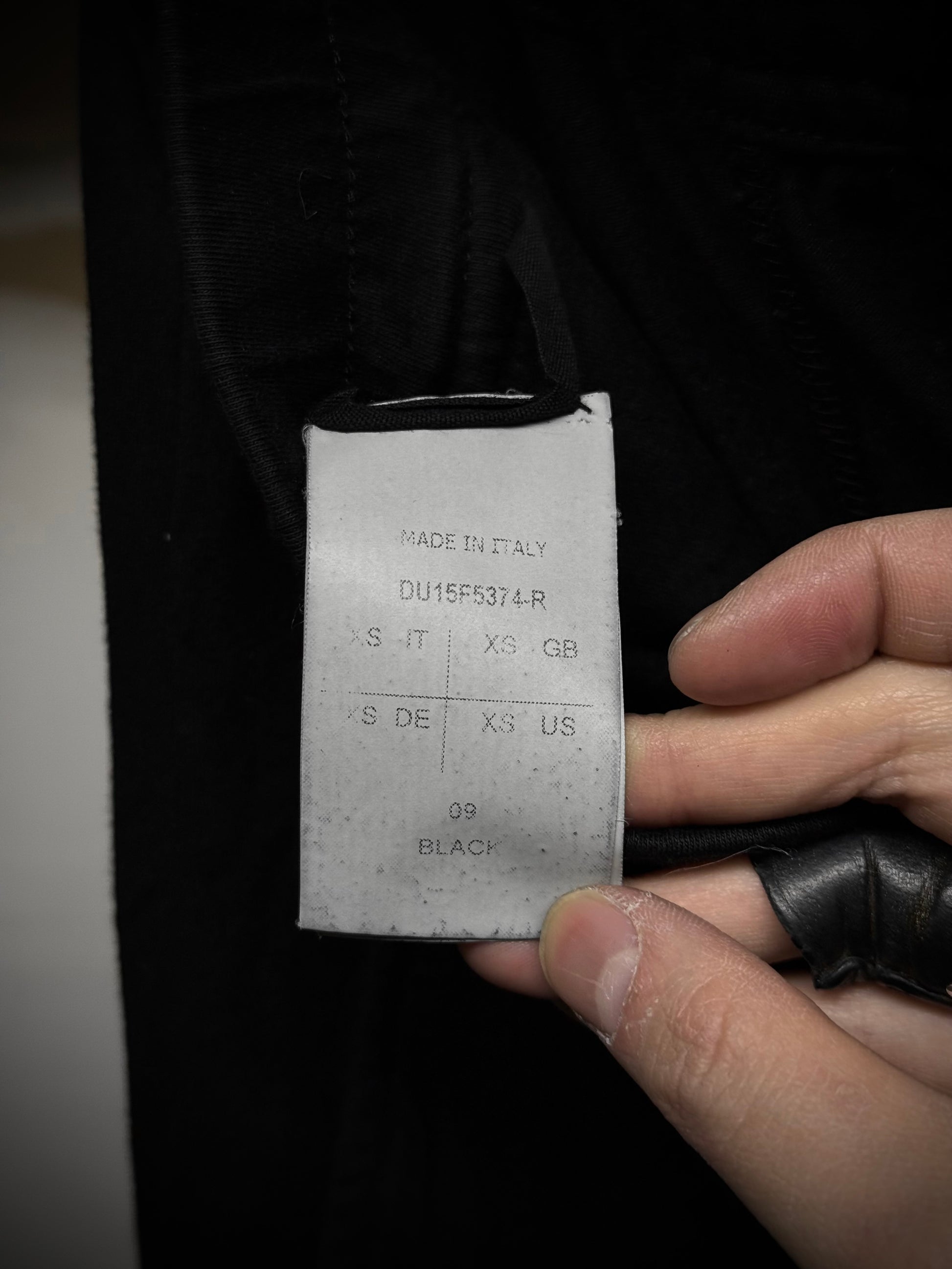 Rick Owens DRKSHDW AW15 "SPHINX" Drop-crotch Pants detail | DRIEW GARMENTS