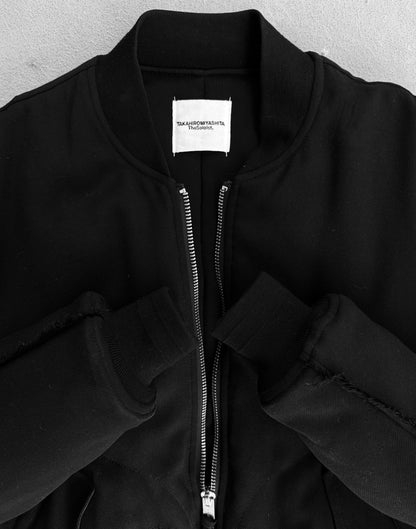 TakahiroMiyashita Thesoloist. AW15 Bondage Straps Wool Bomber Jacket