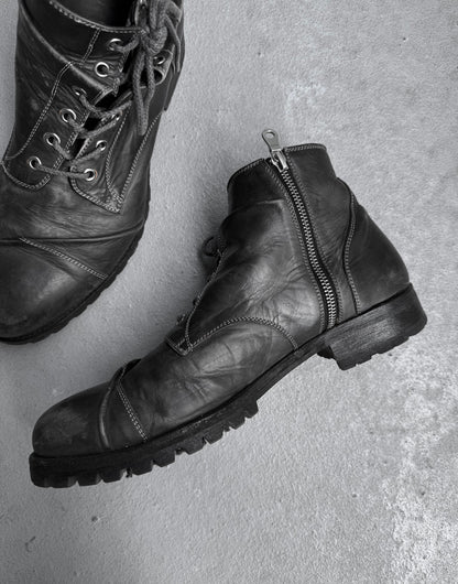 MiharaYasuhiro Post 2015’s Twisted Leather Hiking Derbies