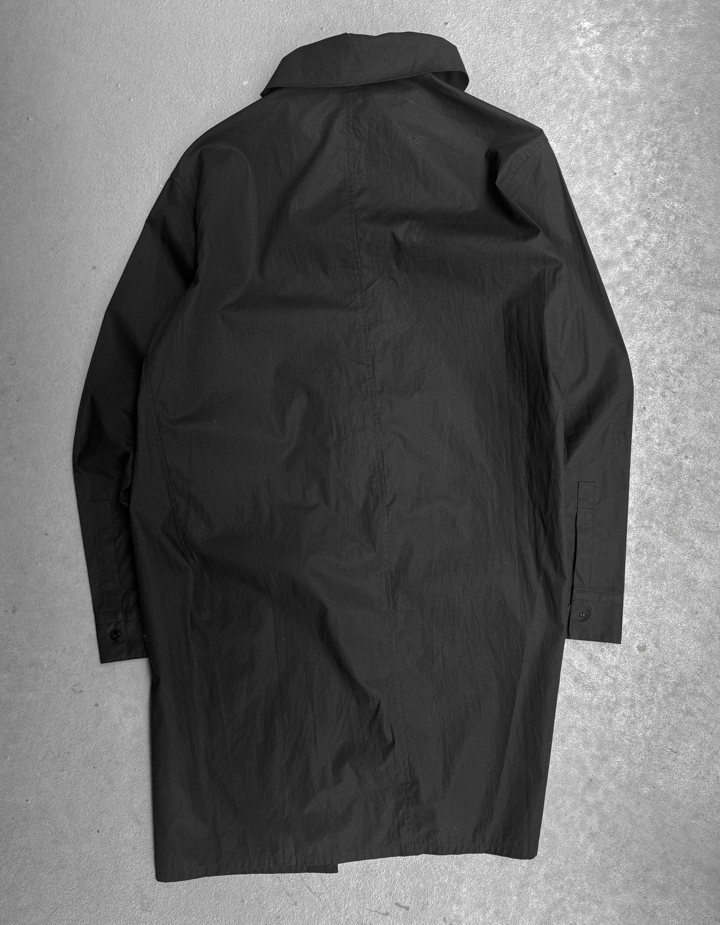 Y's by Yohji Yamamoto SS15 Twisted High Neck Collar Shirt