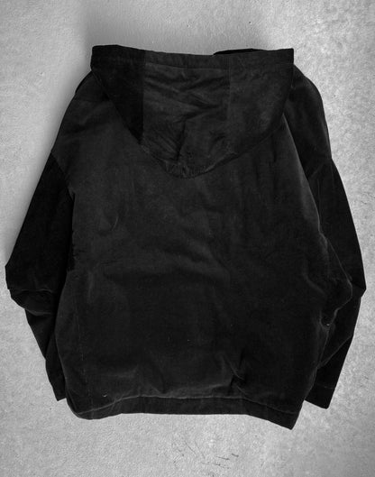 Rick Owens DRKSHDW AW22 “STROBE” Light-padded Peter Corduroy Hooded Jacket