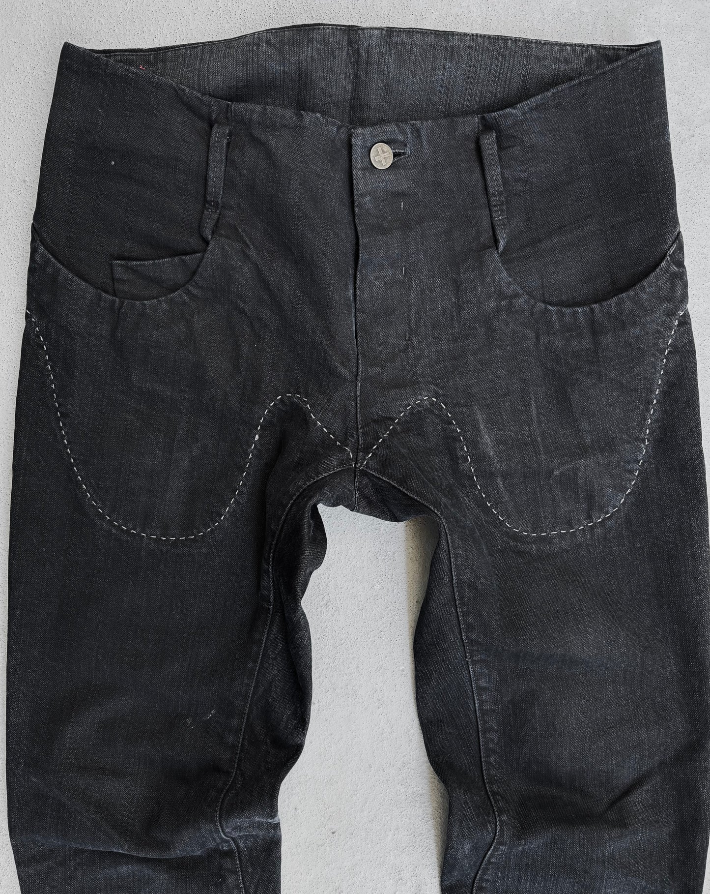m.a+ by Maurizio Amadei ‘0P01.3' CDI 5-Pocket Indigo Bootcut Denim