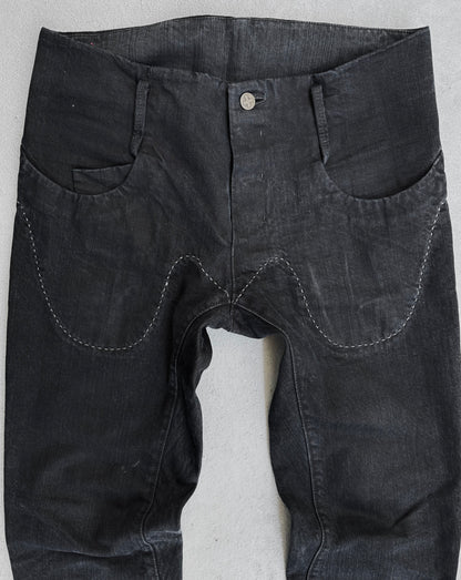 m.a+ by Maurizio Amadei ‘0P01.3' CDI 5-Pocket Indigo Bootcut Denim