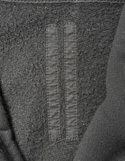 Rick Owens DRKSHDW SS17 "WALRUS" Wizard Mountain Fleece Hoodie detail | DRIEW GARMENTS