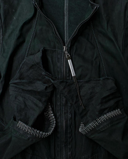 Isaac Sellam Garment-dyed Staple Calfskin Leather Jacket