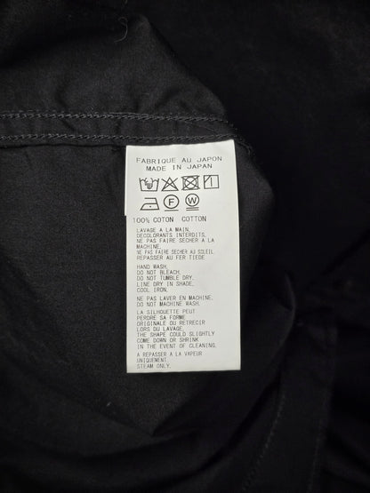 Yohji Yamamoto POUR HOMME SS25 Classic Oversized Shirt detail | DRIEW GARMENTS