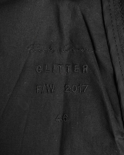 Rick Owens AW17 “GLITTER” Soul-trains Wide Leg Trousers