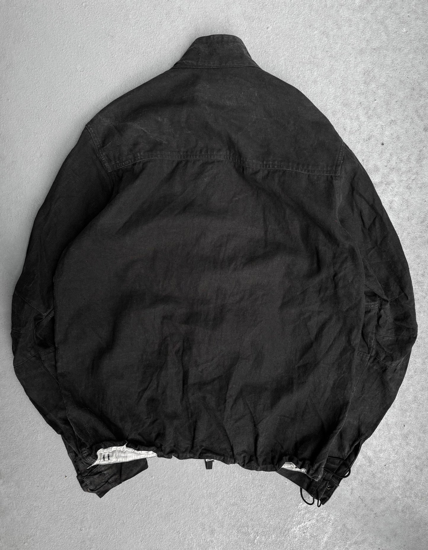 Maharishi SS01 Sun Faded Zam Hemp Zip-up Track Jacket