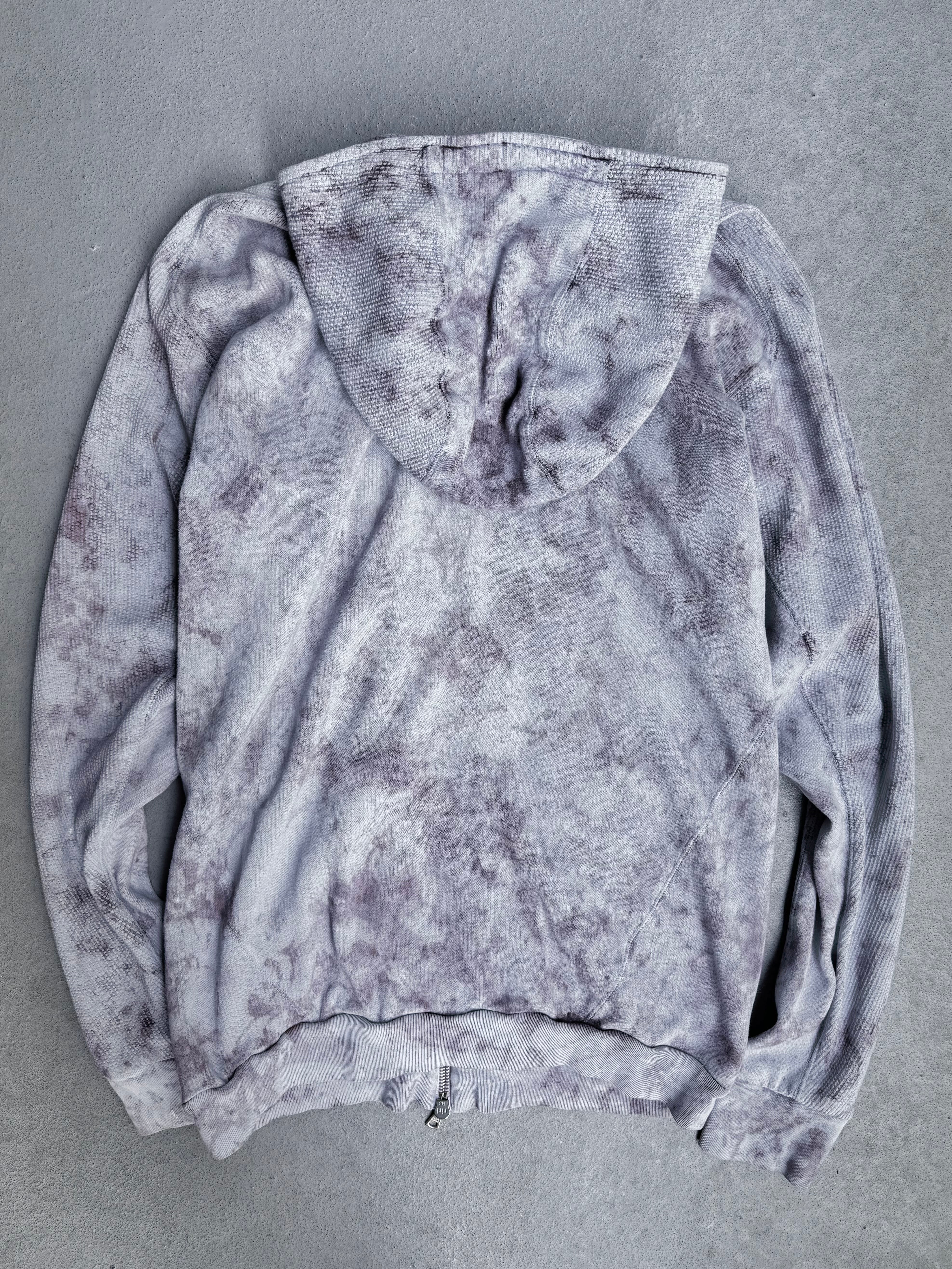 Boris Bidjan Saberi Z1 Hand-dyed Convertible Hoodie | DRIEW