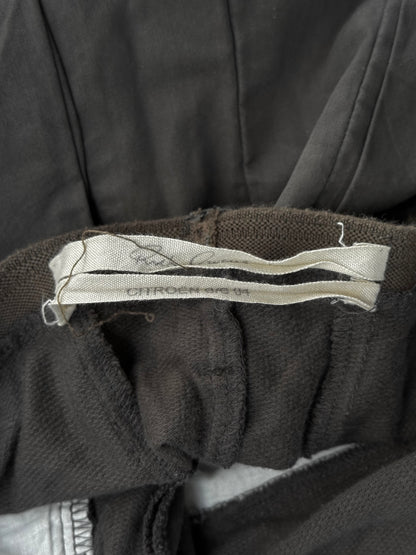 Rick Owens SS04 "CITROEN' Slashed Knee Zipper Cargo Pants