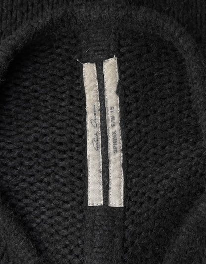 Rick Owens AW15 "SPHINX" Oversized Silk Knit Long-sleeves