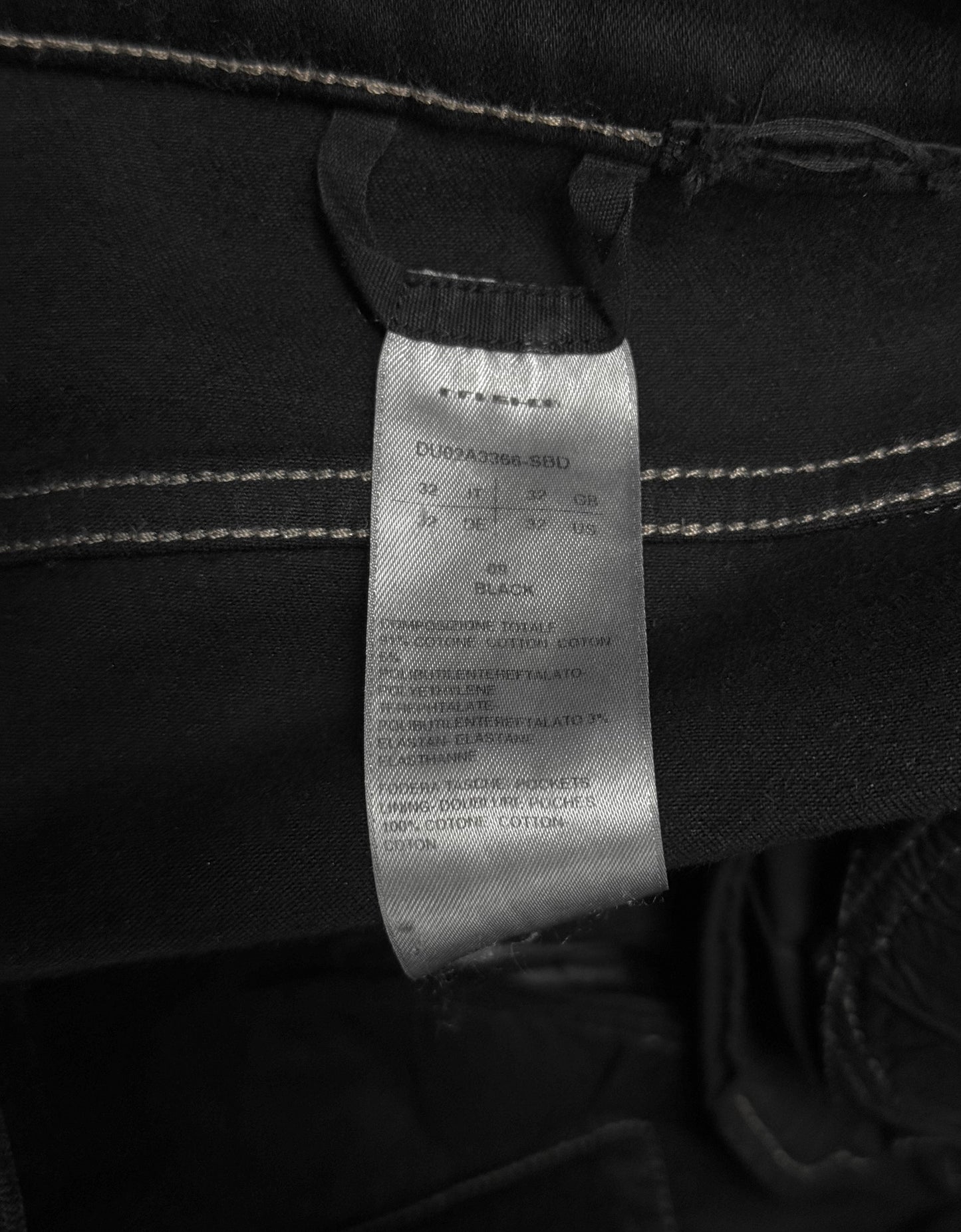 Rick Owens DRKSHDW AW21 "GETHSEMANE" Distressed Waxed ‘Detroit Cut’ Denim