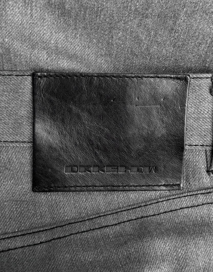 Rick Owens DRKSHDW SS23 “EDFU” 16oz Japanese Raw Selvedge Flare ‘Jim Cut’ Denim