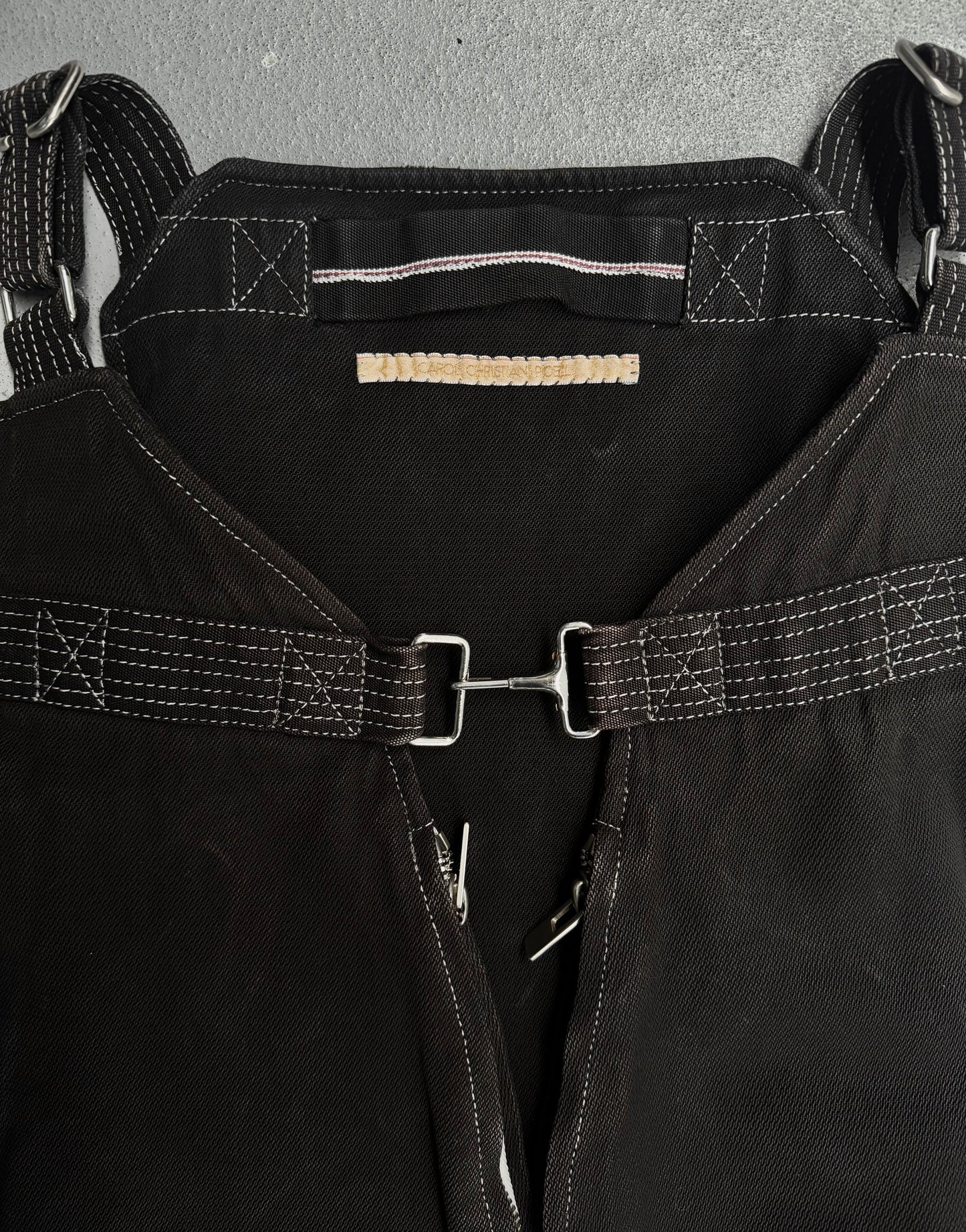 Carol Christian Poell 'AM/2573SE ROR-EDGE-PTA/10' SELF-EDGE Tailored Vest Bag