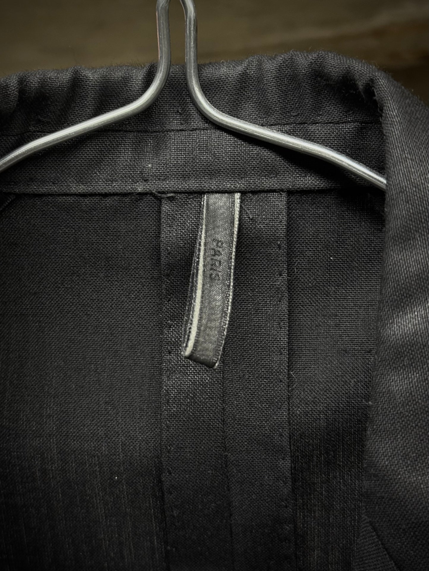 DIOR HOMME by Hedi Slimane SS07 "We Look Good Together" Metallic Two-Button Blazer detail | DRIEW GARMENTS