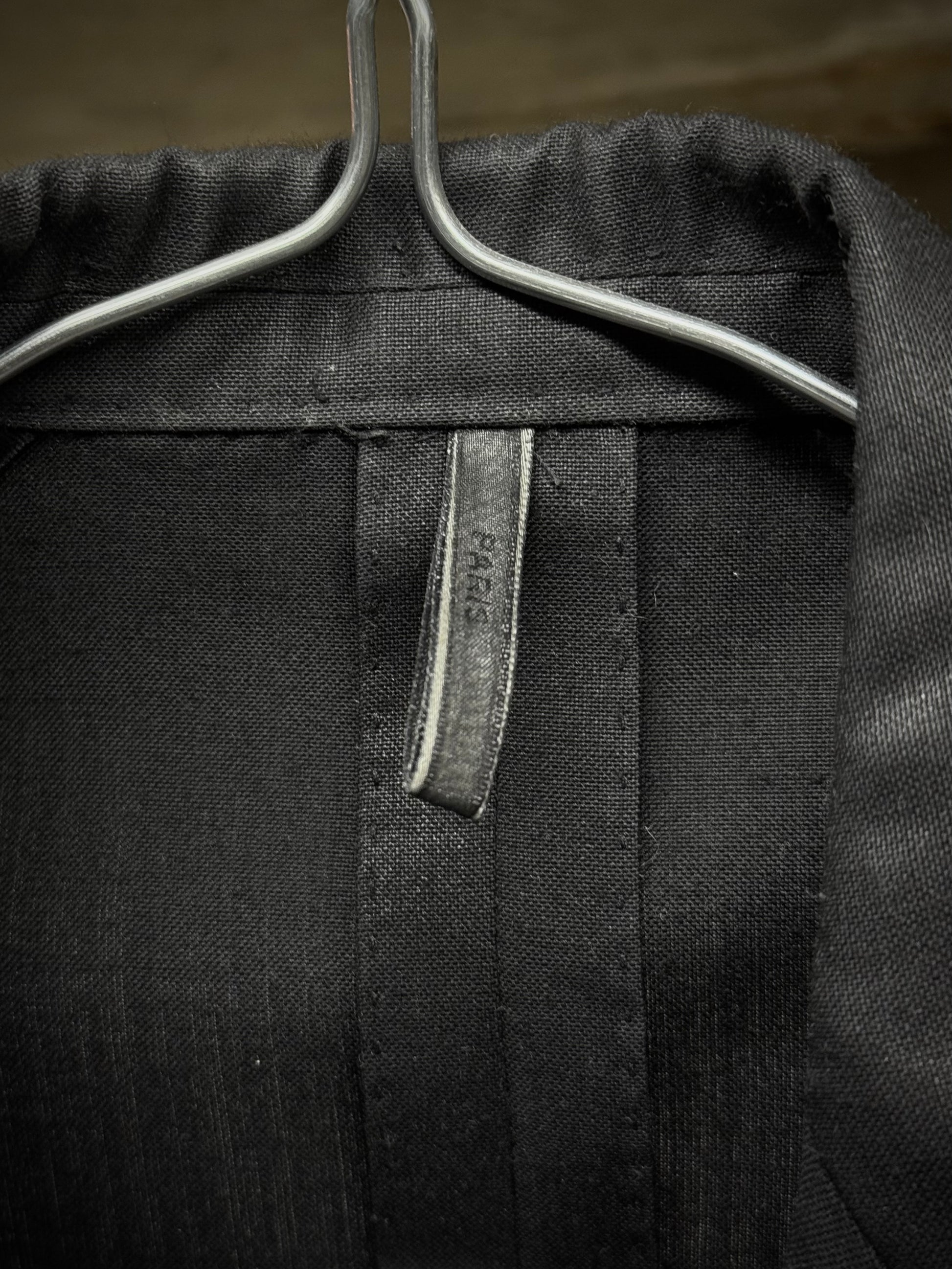 DIOR HOMME by Hedi Slimane SS07 "We Look Good Together" Metallic Two-Button Blazer detail | DRIEW GARMENTS
