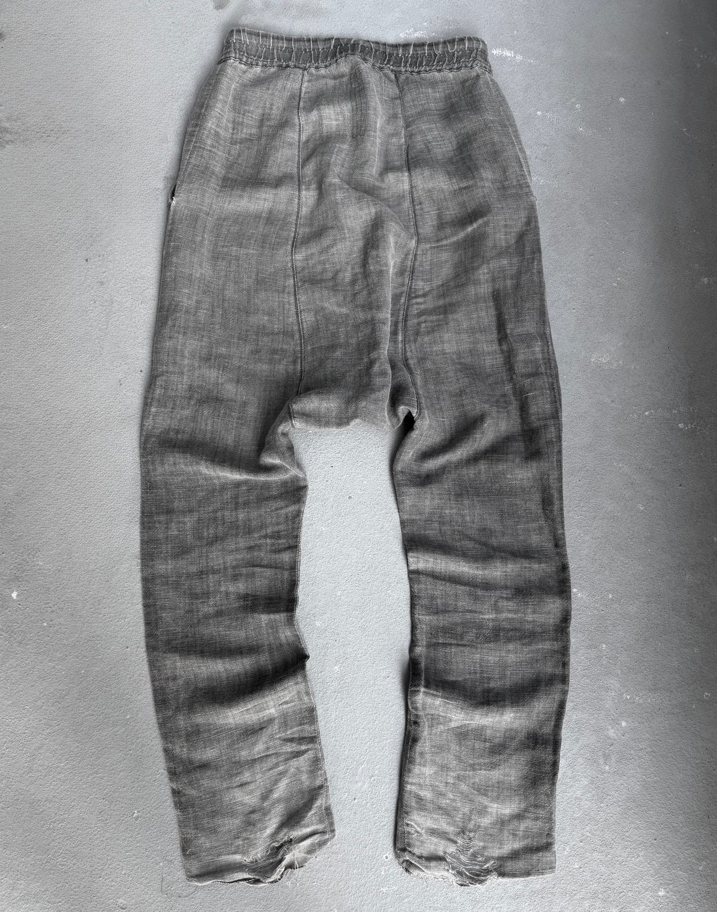 Rick Owens AW11 “LIMO” Grey Drop-crotch Swinger Pants