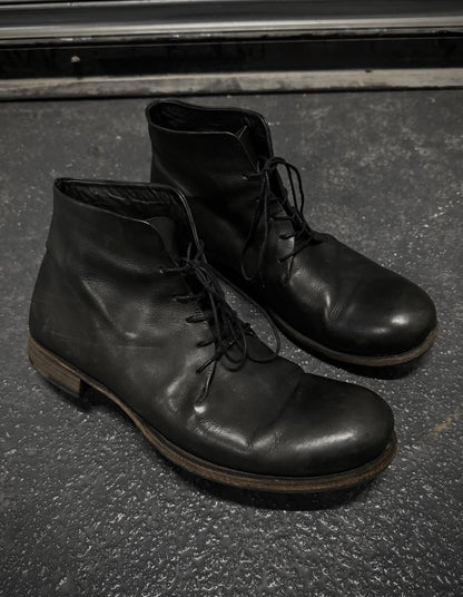 m.a+ by Maurizio Amadei 'S1A2' VA 1.5 One Piece Leather Short Boots