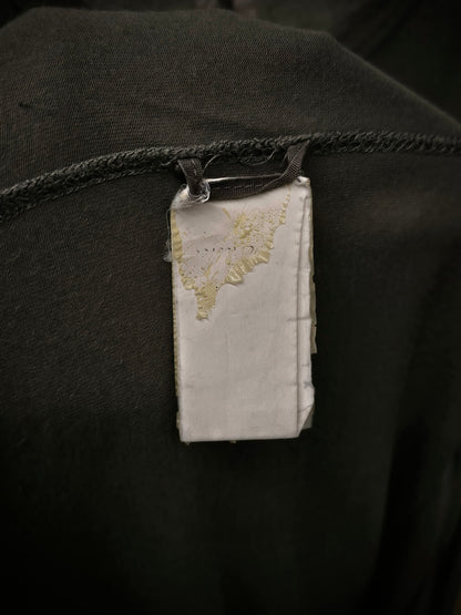 Rick Owens SS16 "CYCLOPS" SAGE Silk Viscose Level T-shirt detail | DRIEW GARMENTS