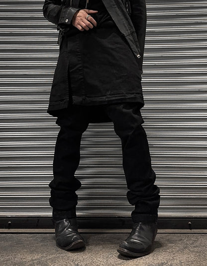 Rick Owens DRKSHDW AW16 “MASTODON” Gladiator Kilt Layer Denim