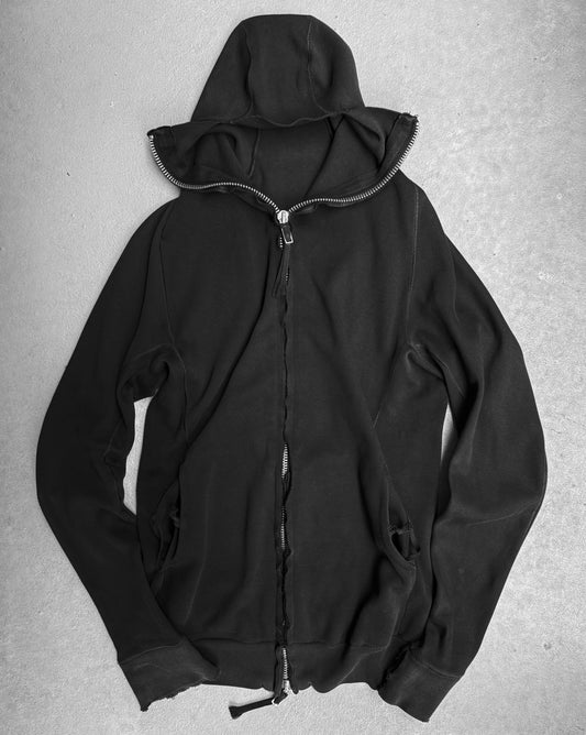 Boris Bidjan Saberi AW11-12 'ZIPPER1' Ninja Raglan Hoodie