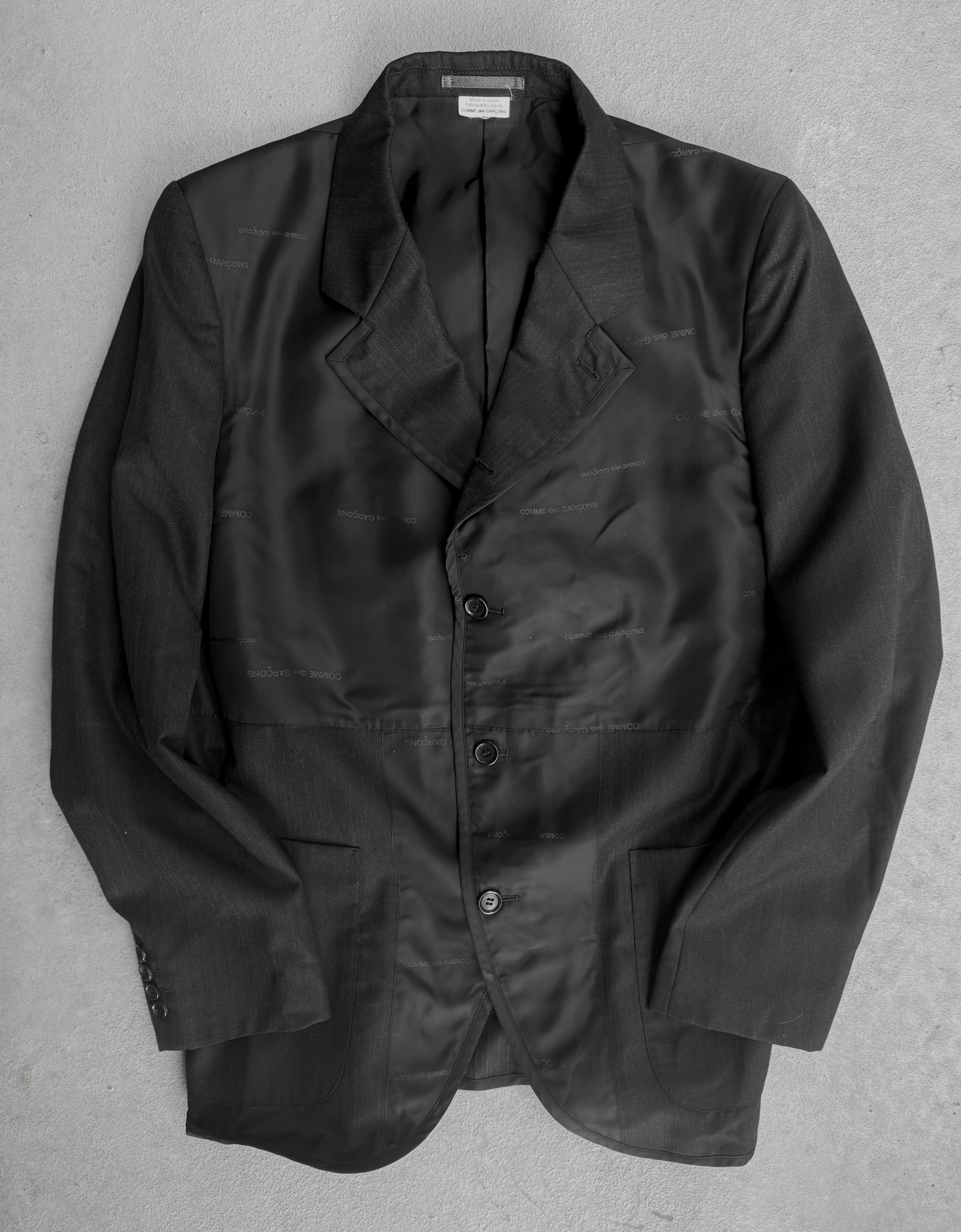 CDG Homme Deux AW22 Lining Panel Blazer | Size L Toronto – DRIEW