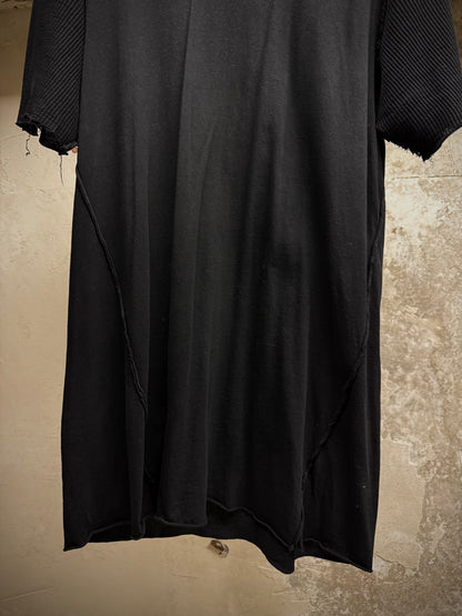 DAMIR DOMA 2010s Distressed Raglan Mesh Sleeve T-shirt