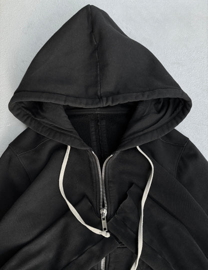 Rick Owens DRKSHDW AW14 “MOODY” Cropped Zip-up Hoodie