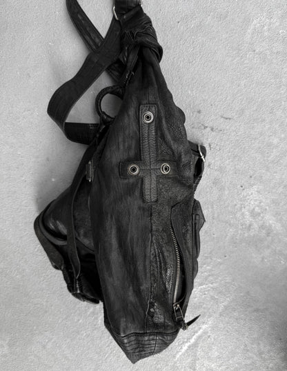 KMRii Early 00s Studded Leather Sling Bag