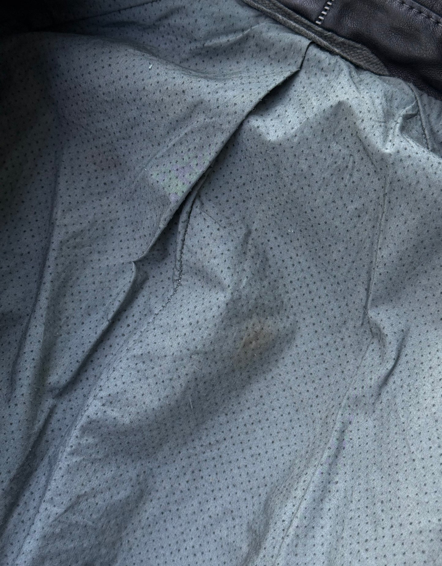 Carol Christian Poell ‘LM/2498 CORS-PTC/010’ Object-dyed Lined Scarstitch Horse Leather Jacket