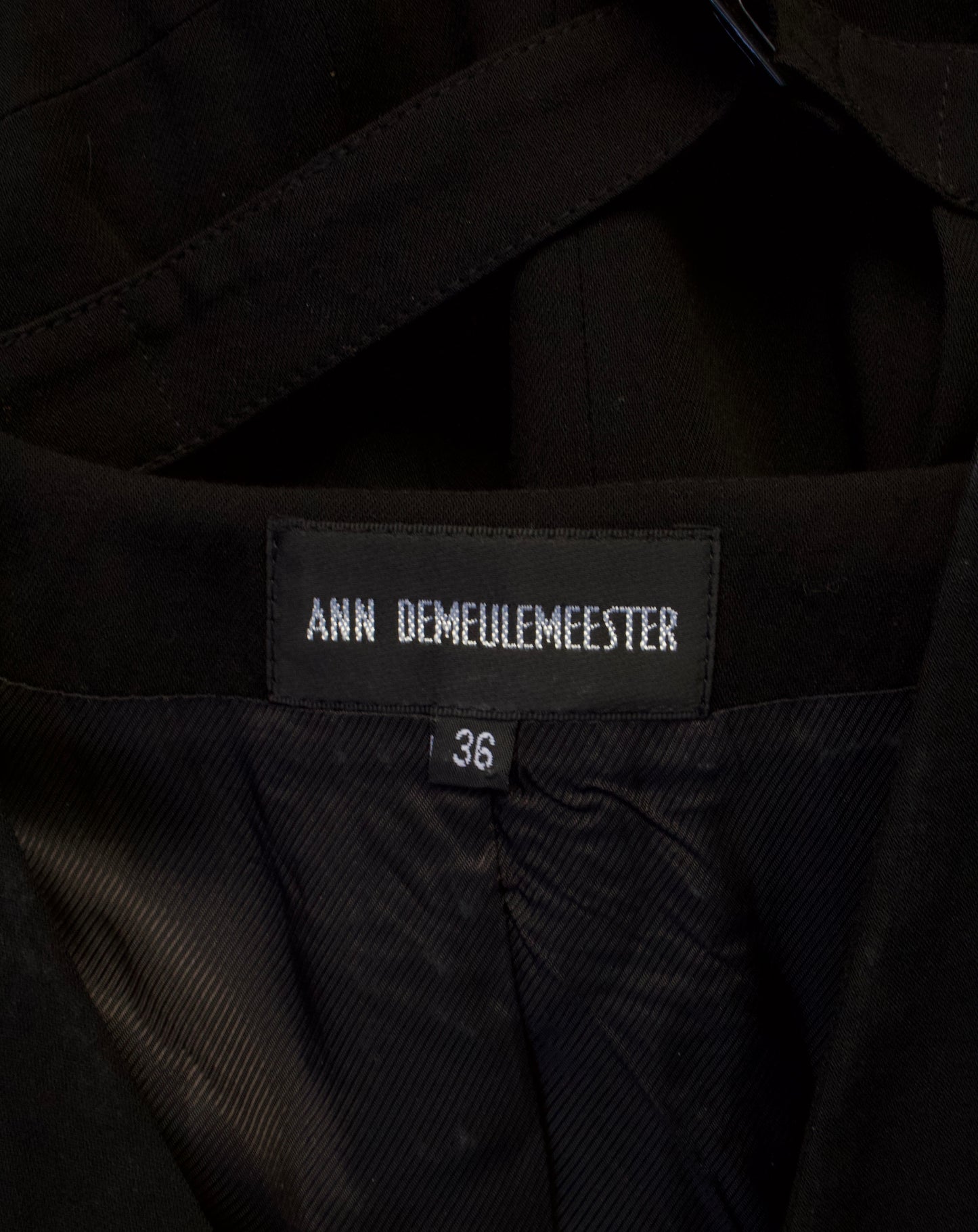 Ann Demeulemeester 00s Button-up Gilet Vest