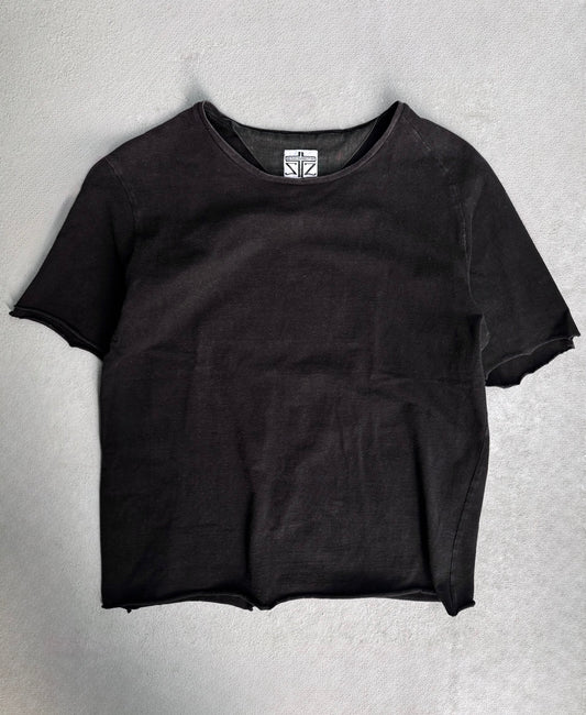 ZAM BARRETT Raw Cut Asymmetrical T shirt