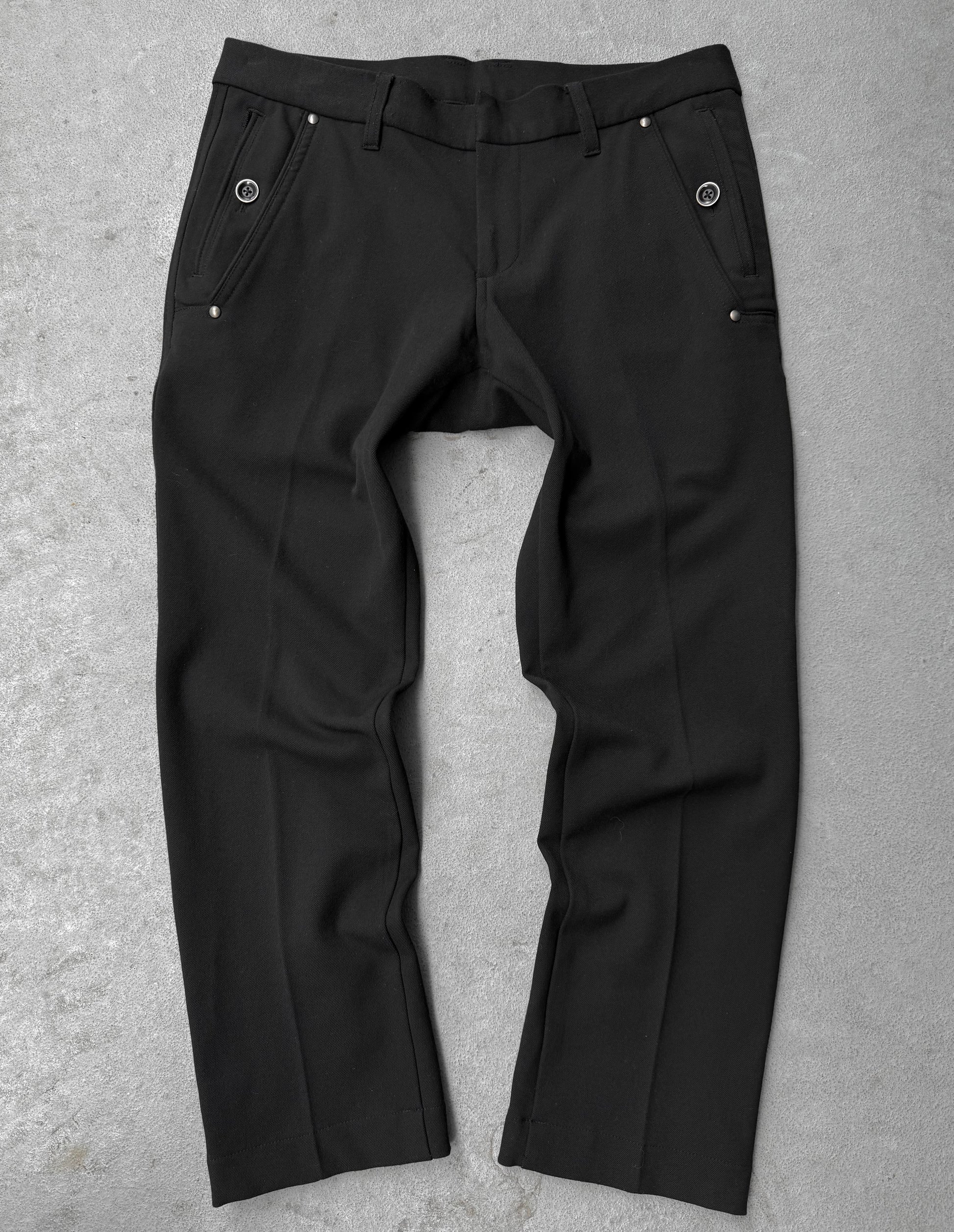 5351 Pour Les Hommes Low Rise Dress Pants 5351 Pour Les Hommes Low Rise Dress Pants