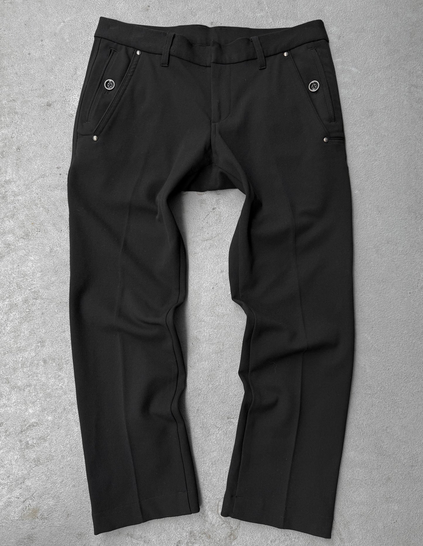 5351 Pour Les Hommes Early 00s Low Rise Dress Pants