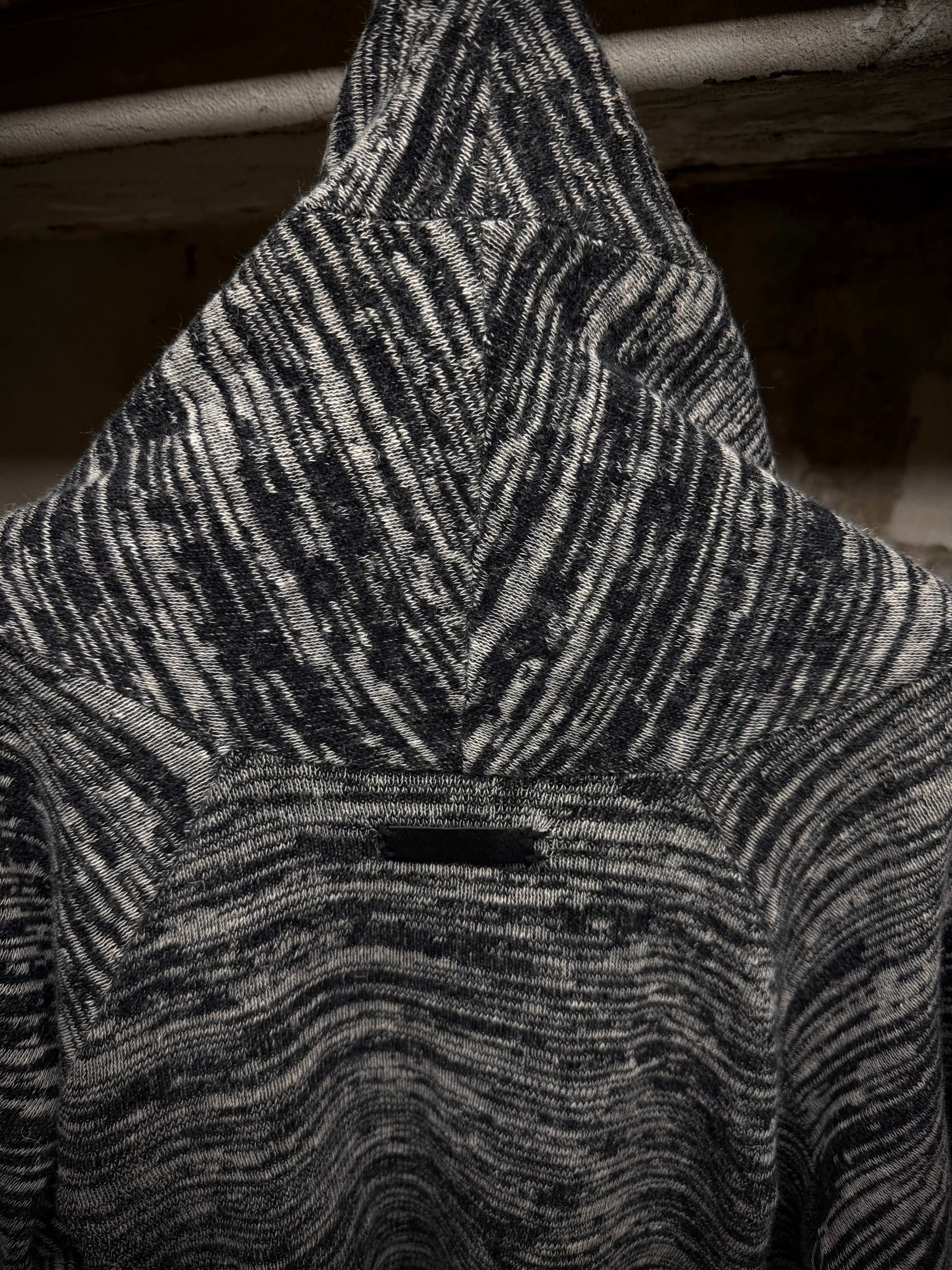 IfSixWasNine Zebra Stripe Knit Cardigan | Early 2000s – DRIEW
