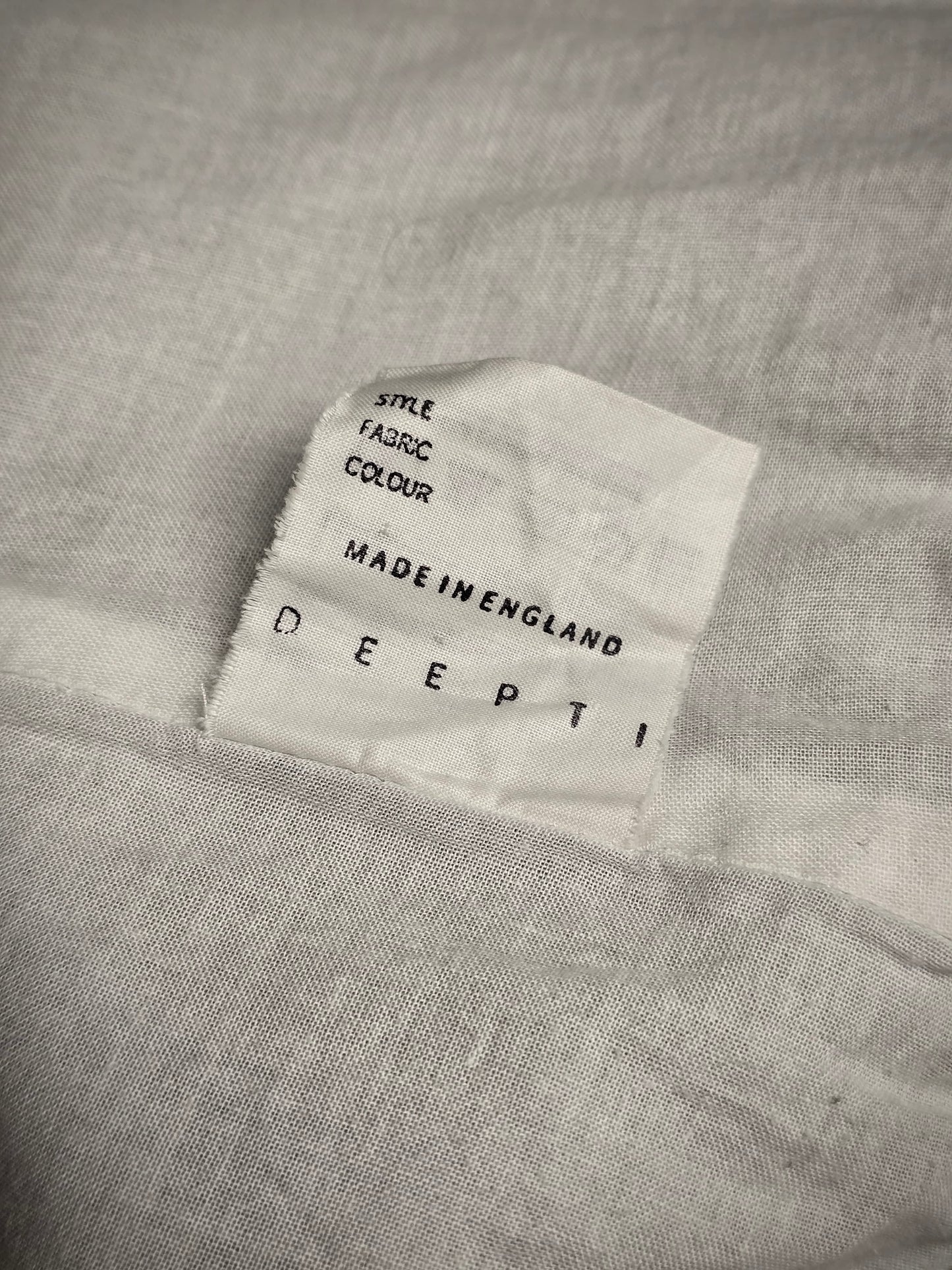 DEEPTI Graduate Collection 2005 Light Grey Cotton Cocoon Bomber Jacket