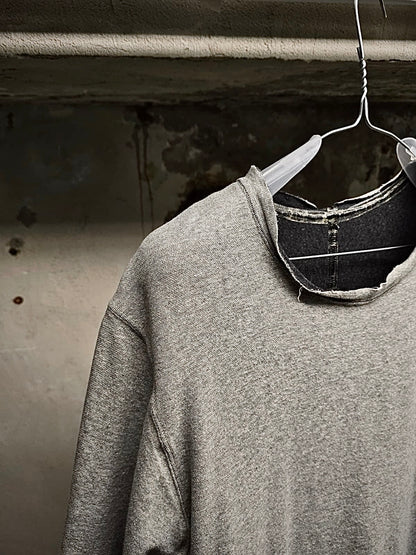 TaichiMurakami Taichi Murakami Coin Taped Seam Reversible U T-shirt detail | DRIEW GARMENTS