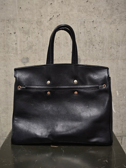 ierib SS22 Exclusive Smooth Horse + Marble Cordovan Leather 'Bark Bag #35'