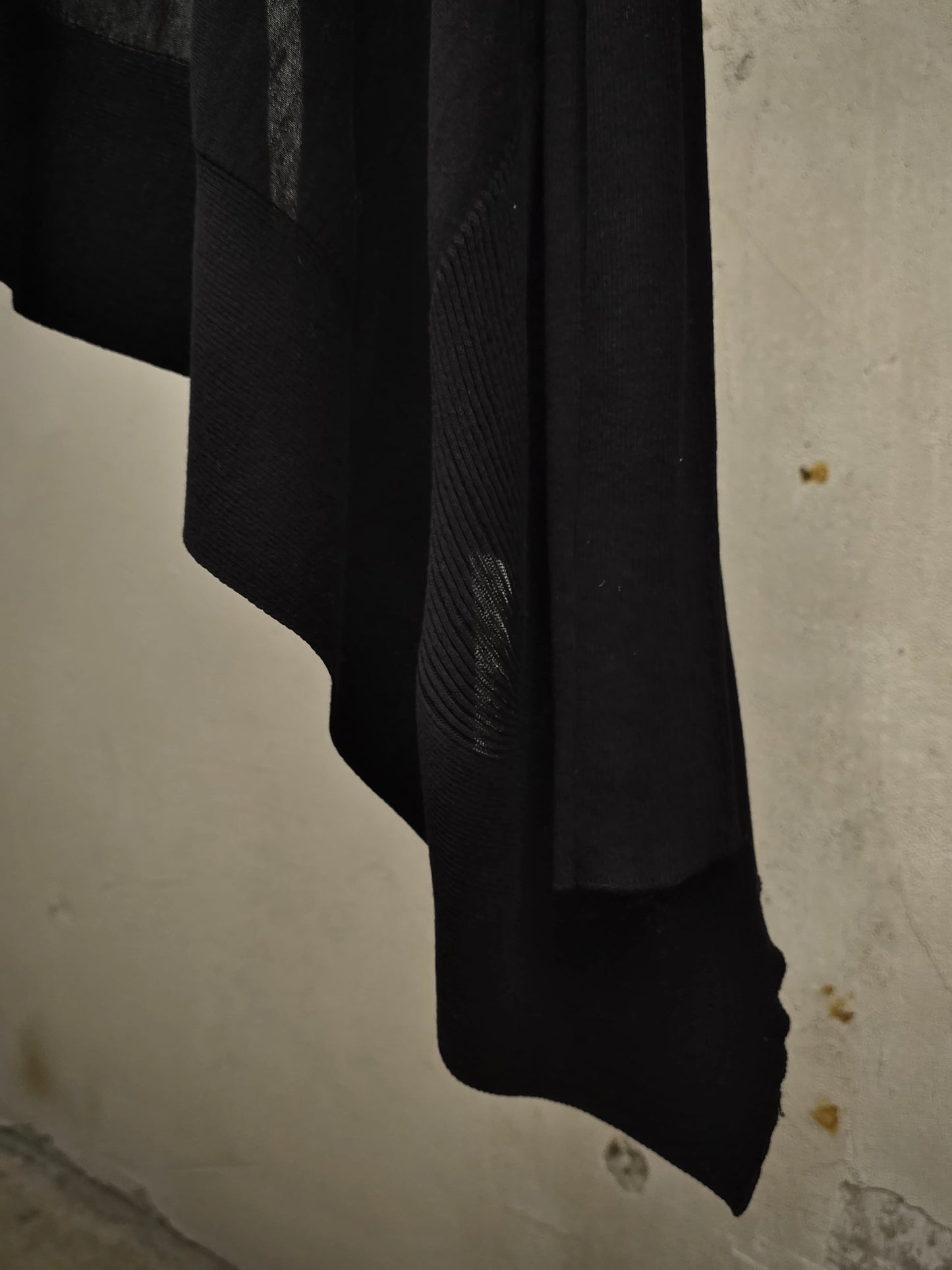 Rick Owens SS15 "FAUN" Open-front Cotton Knit Cardigan detail | DRIEW GARMENTS