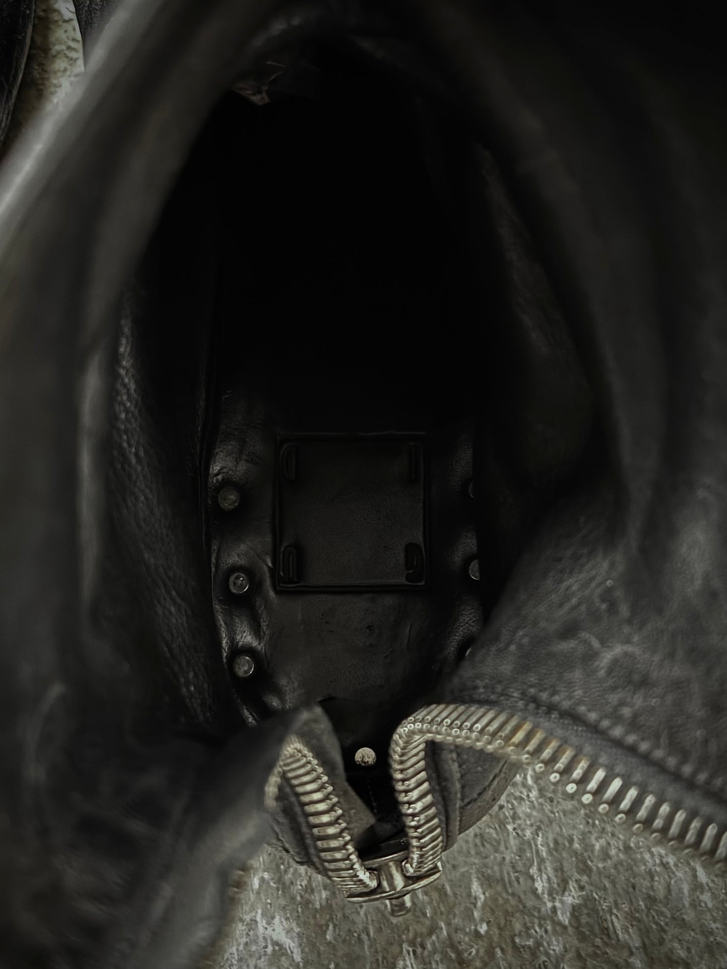 GUIDI '788' Black Full-grain Horse Leather Back Zip Boots