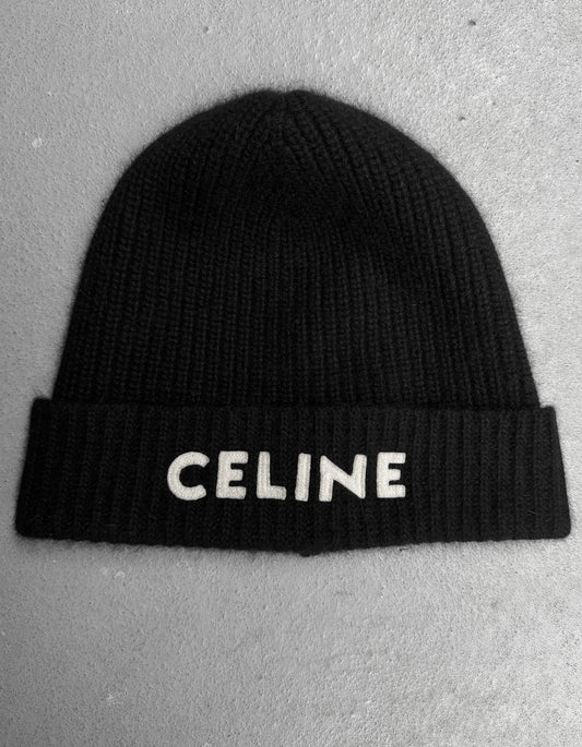 CELINE by Hedi Slimane AW21 Ribbed Wool Beanie