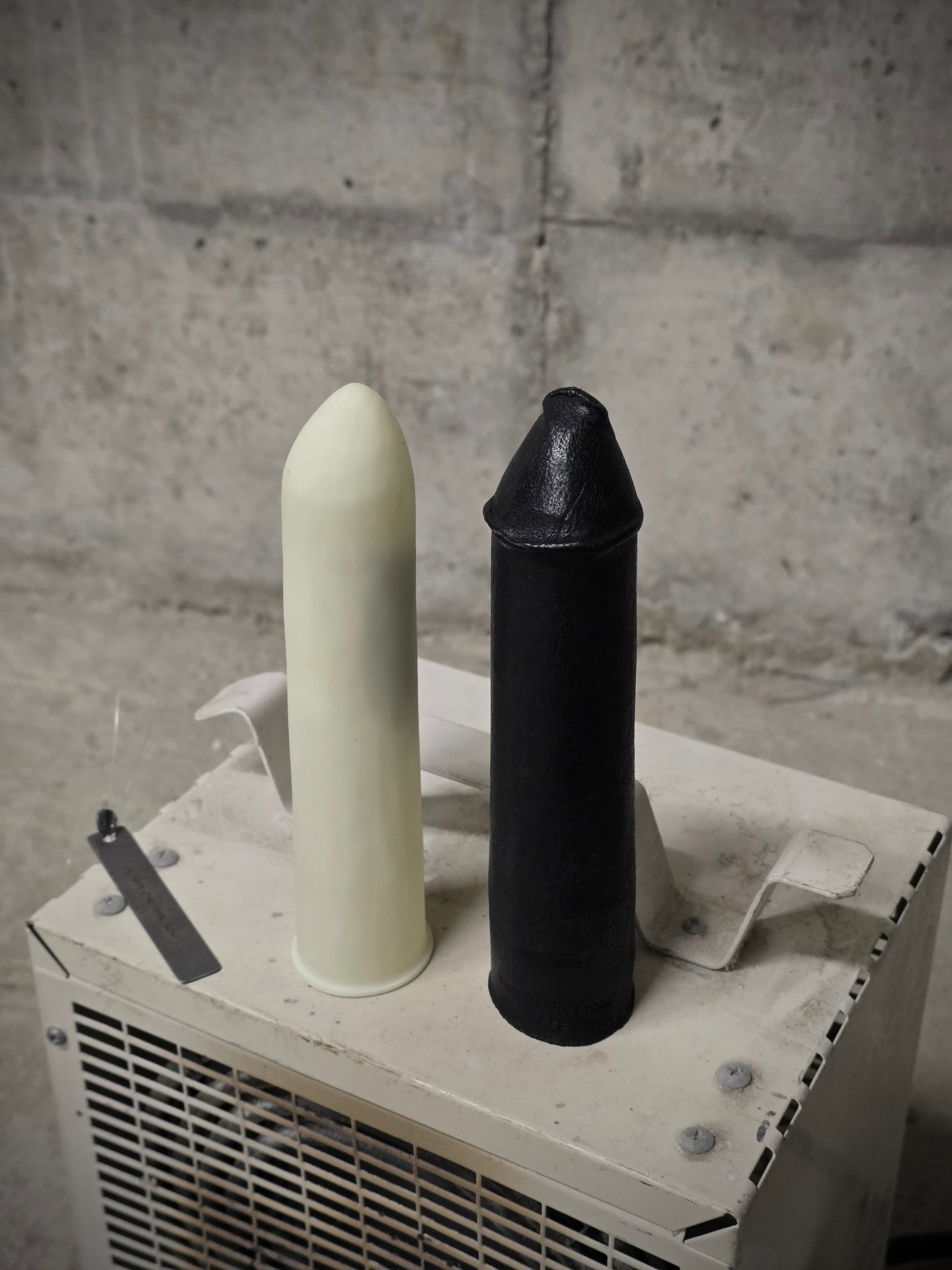 Carol Christian Poell 'AM/1060 ELEER-PTC/010' Object-Dyed Leather Condom detail | DRIEW GARMENTS