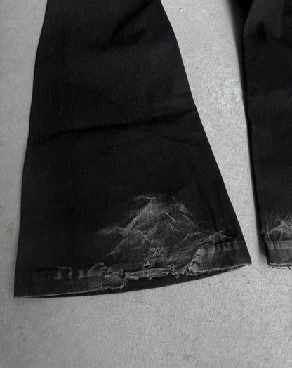 Rick Owens AW23 "LUXOR" Bolan Bootcut 16oz Selvedge Denim