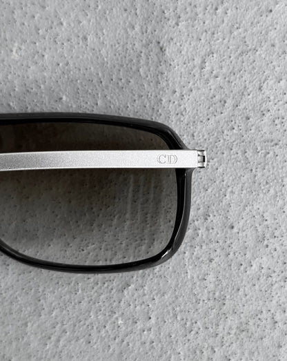 DIOR HOMME by Hedi Slimane AW03 “LUSTER” Silver ‘Black Tie 12/S’ Sunglasses
