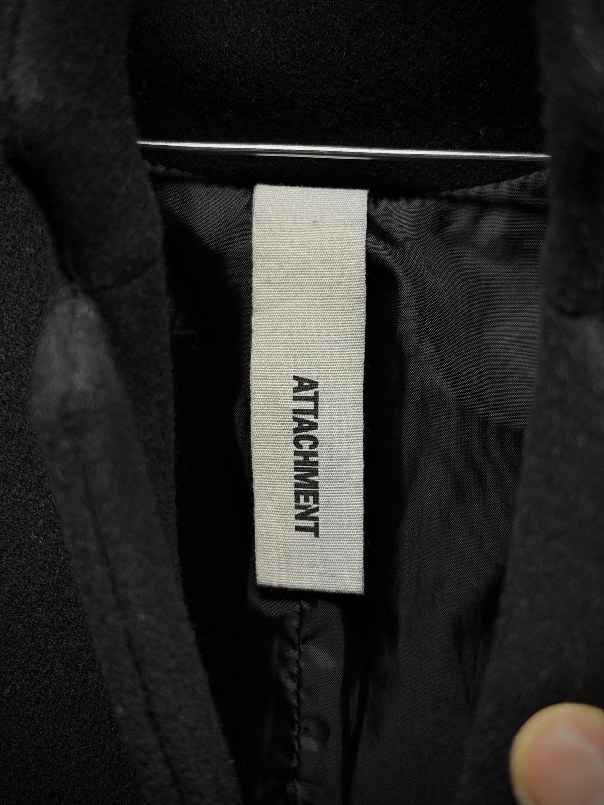 Attachment by Kazuyuki Kumagai Tailored Wool Short Coat detail | DRIEW GARMENTS