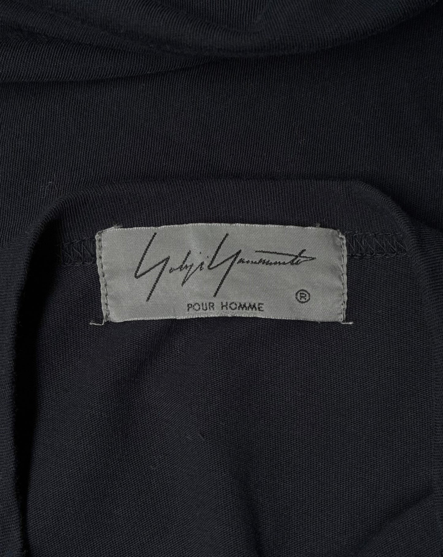 Yohji Yamamoto POUR HOMME SS20 Navy Eye Hand Graphic Long-sleeves