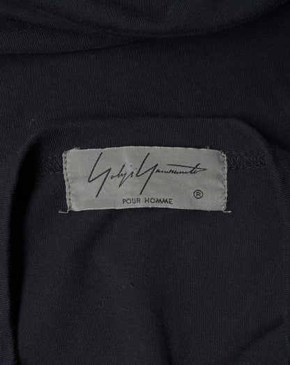 Yohji Yamamoto POUR HOMME SS20 Navy Eye Hand Graphic Long-sleeves
