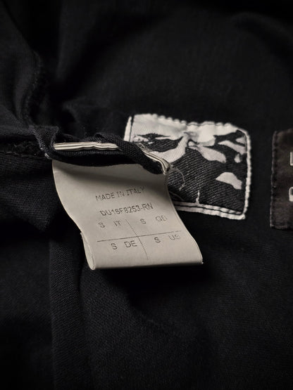 Rick Owens DRKSHDW AW16 "MASTODON" Velcro Pocket Level T-shirt detail | DRIEW GARMENTS