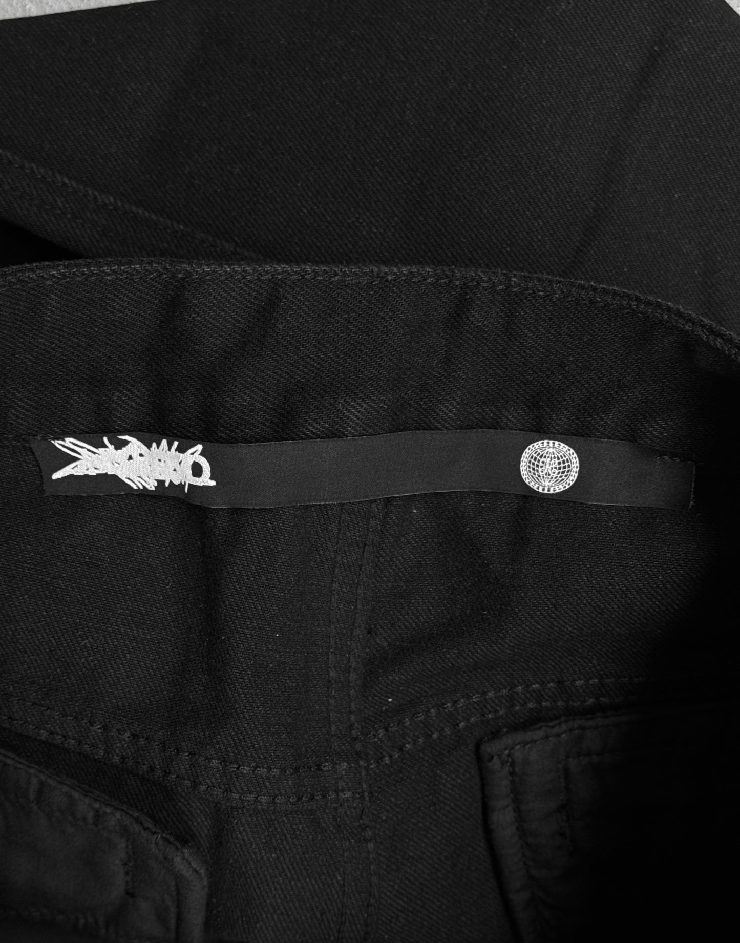 HYBRID SS22 “Order; Chaos. [If I Cut My Hair California Will Sink]” Soloist Straight Leg Denim